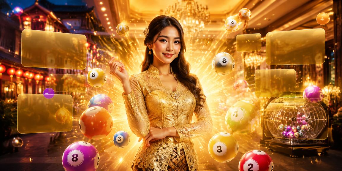 Loteri tradisional dengan suasana kebaya Melaka